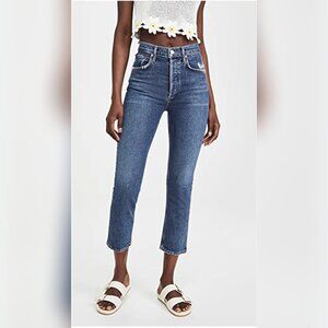 Agolde Riley High Rise Straight Crop | 24